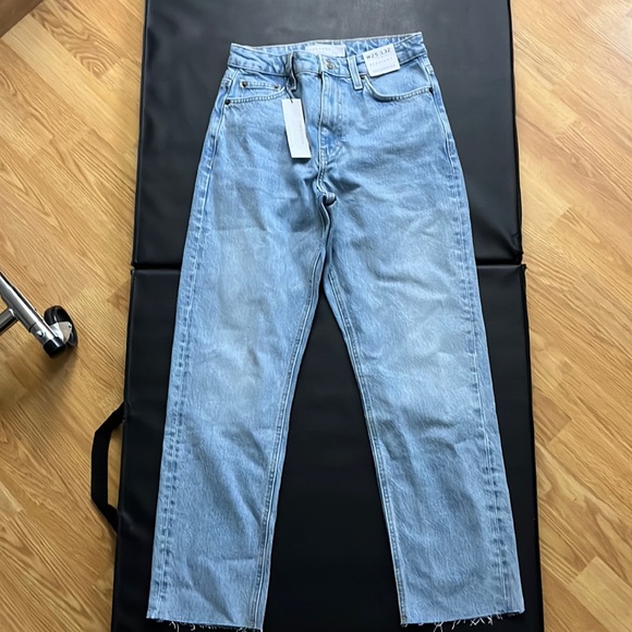 Topshop Denim - Topshop High-rise Light Blue Denim Jeans